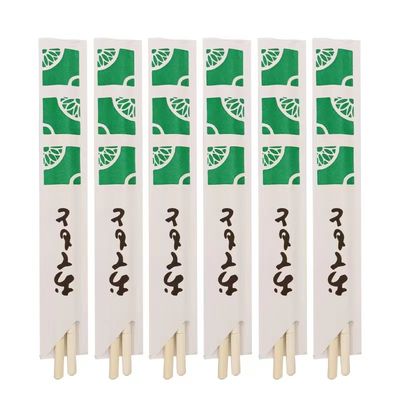 কাস্টমাইজড লোগো বৃত্তাকার বাঁশ disposable বাঁশ চপস্টিক Flatware প্রকার গৃহস্থালি / রেস্টুরেন্ট / হোটেল জন্য
