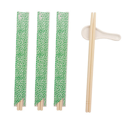 Eco-Friendly Bamboo Chopsticks 20cm Natural Color Food Safe