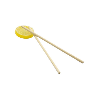 কাস্টমাইজড লোগো বৃত্তাকার বাঁশ disposable বাঁশ চপস্টিক Flatware প্রকার গৃহস্থালি / রেস্টুরেন্ট / হোটেল জন্য