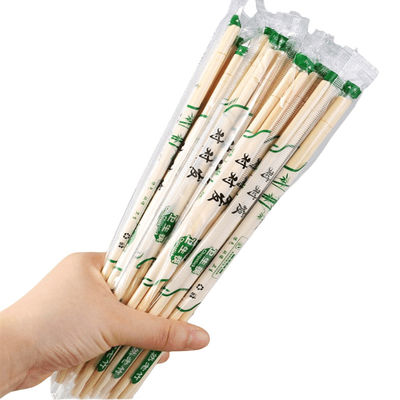 ওপিপি প্যাকিং বাঁশ বৃত্তাকার disposable চপস্টিক কাস্টম নির্মাতারা লোগো এবং প্যাকিং গৃহস্থালি / রেস্টুরেন্ট / হোটেল জন্য কার্যকর