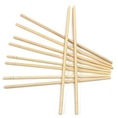 Disposable Bamboo Chopsticks Wholesale Eco Friendly Modern Round Shape Sustainable and Healthy Flatware for Camping and Hotels