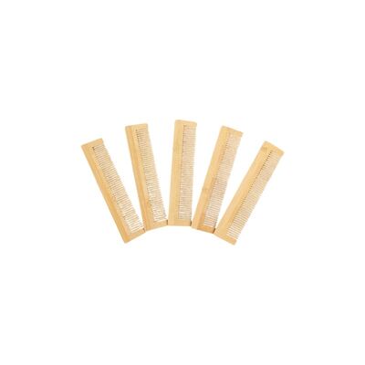 Hot Sale Promotions Custom Bamboo Hair Comb Made Natural Bamboo Hair Comb for Hotel and Travel