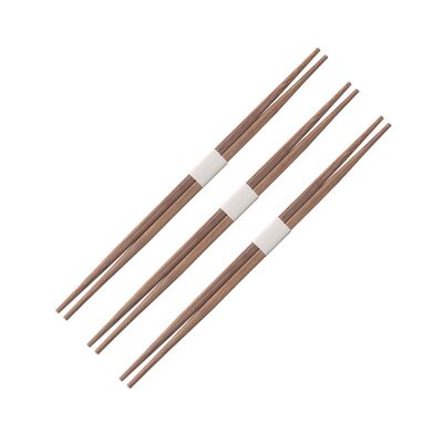 Carbonized Bamboo Wooden Chopsticks Disposable Individually Wrapped Sustainable Natural Custom Logo for Travel